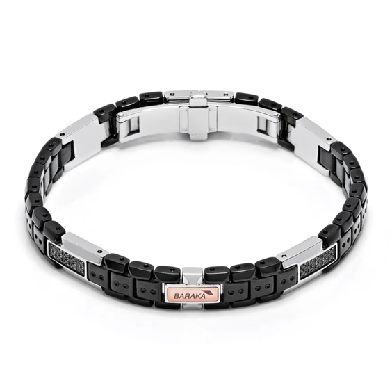 Armband Baraka Herr in Rosègold Diamante Black BR214203RODN070018 - BR214203RODN070018